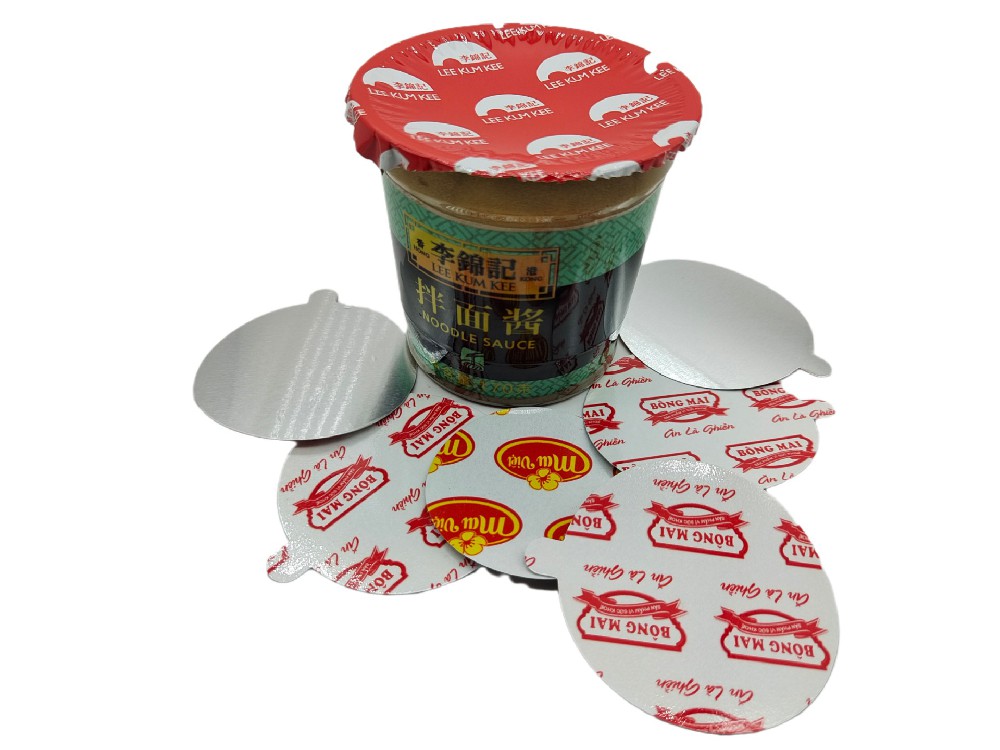 鋁箔封口墊片廠家，拌面醬易撕蓋封口墊片